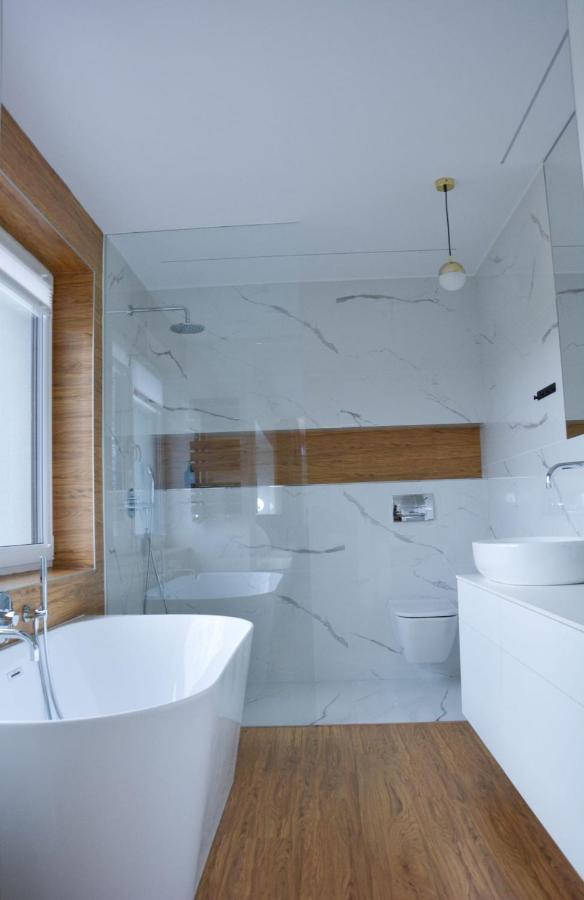 Luxury Apartment With Private Sauna Pod Javorovym 特日内茨 外观 照片