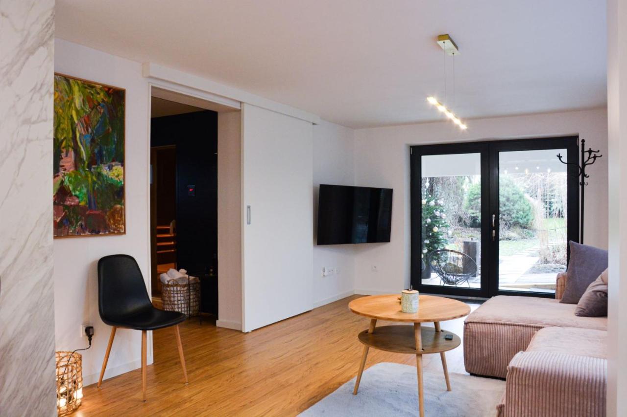 Luxury Apartment With Private Sauna Pod Javorovym 特日内茨 外观 照片