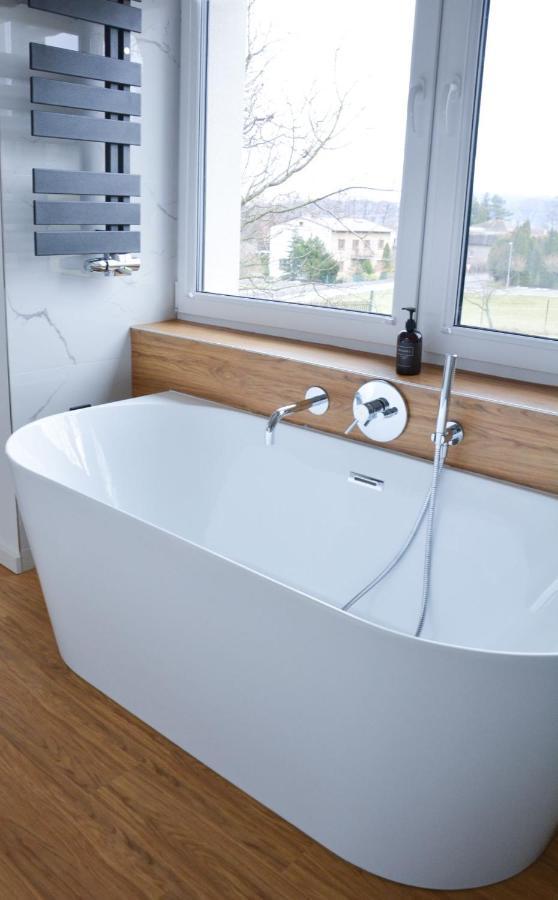 Luxury Apartment With Private Sauna Pod Javorovym 特日内茨 外观 照片